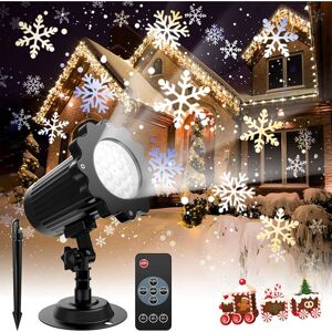 WOIYIC Candle Snowflake Christmas Projector LED IP65 Outdoor and Indoor Projector Light Decoration, Christmas, Wedding- WOIYIC Candle Snowflake Christmas Projector LED IP65 Outdoor and Indoor Projector Light Decoration, Christmas, Wedding-