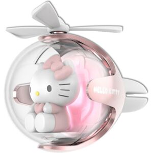 Tlily - Car Air Outlet Aromatherapy Cute Cartoon Hello Cat Pilot Spiral Propeller Small Fan Glow Flying Ball Car Interior Tlily - Car Air Outlet Aromatherapy Cute Cartoon Hello Cat Pilot Spiral Propeller Small Fan Glow Flying Ball Car Interior