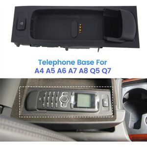 Tlily - Car Armrest Box Telephone Base Charging Dock 4F0035707C 4L0035707A 4E0035705 for Audi A4 A5 A6 A7 A8 Q5 Q7 Tlily - Car Armrest Box Telephone Base Charging Dock 4F0035707C 4L0035707A 4E0035705 for Audi A4 A5 A6 A7 A8 Q5 Q7