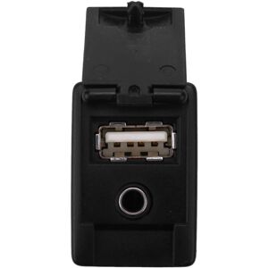 TLILY Car AUX USB Port Adapter Jack Auto For Toyota Rav4 Camry For Yaris For Corolla Avalon 86190-0R010 Plastic Black TLILY Car AUX USB Port Adapter Jack Auto For Toyota Rav4 Camry For Yaris For Corolla Avalon 86190-0R010 Plastic Black