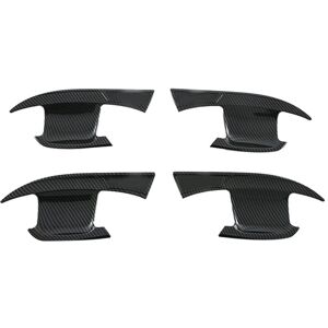 TLILY Car Carbon Fiber Door Handle Bowl Cover Trim for BYD Song PLUS 2022-2023 TLILY Car Carbon Fiber Door Handle Bowl Cover Trim for BYD Song PLUS 2022-2023