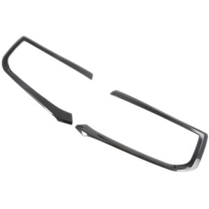 Tlily - Car Carbon Fiber Front Headlights Eyebrows Eyelids Cover Eyelash Headlight Frame Trim for kia Mohave 2020 2021 2022 Tlily - Car Carbon Fiber Front Headlights Eyebrows Eyelids Cover Eyelash Headlight Frame Trim for kia Mohave 2020 2021 2022