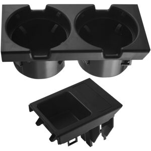 TLILY Car center console water cup holder Beverage bottle holder coin tray for BMW 3 Series E46 318i 320i 98-06 51168217953 Black TLILY Car center console water cup holder Beverage bottle holder coin tray for BMW 3 Series E46 318i 320i 98-06 51168217953 Black