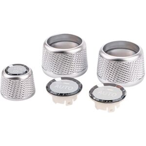 TLILY Car Crystal Air Conditioning Buttons Switch Cover Trim for- 5 6 7 Series GT/F11/X5/F15/X6/F16/F10/F18/F12/F13/F01/F02 TLILY Car Crystal Air Conditioning Buttons Switch Cover Trim for- 5 6 7 Series GT/F11/X5/F15/X6/F16/F10/F18/F12/F13/F01/F02