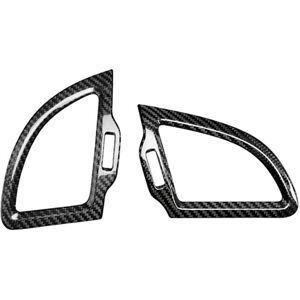 Tlily - Car Dashboard Air Vent Outlet Cover Interior Carbon Fiber Trim for Stinger 2018-2023 lhd Tlily - Car Dashboard Air Vent Outlet Cover Interior Carbon Fiber Trim for Stinger 2018-2023 lhd