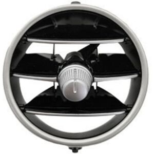 Tlily - Car Dashboard Middle Air Conditioning Outlet Grille Cover a/c Panel for - W205 W253 Silver-Black Tlily - Car Dashboard Middle Air Conditioning Outlet Grille Cover a/c Panel for - W205 W253 Silver-Black