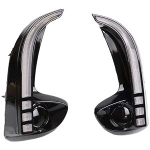 Tlily - Car Daytime Running Lights Turning Lights led Driving Lights Fog Lights Suitable for Toyota Yaris 2020-2021 Tlily - Car Daytime Running Lights Turning Lights led Driving Lights Fog Lights Suitable for Toyota Yaris 2020-2021