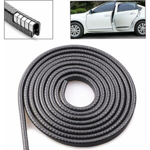 MUMU Car Door Rubber Seal 5M Rubber Anti-collision Strip Car Door Edge Protector Car Door Protector for Car Door Trunk Lid Edge Strip - Black MUMU Car Door Rubber Seal 5M Rubber Anti-collision Strip Car Door Edge Protector Car Door Protector for Car Door Trunk Lid Edge Strip - Black