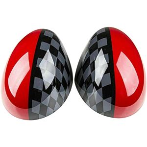 TLILY Car Door Side JCW Style Mirror Covers for R55 R56 R57 R58 R60 R61 Power Fold TLILY Car Door Side JCW Style Mirror Covers for R55 R56 R57 R58 R60 R61 Power Fold