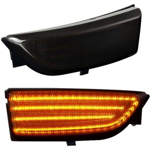 Tlily - Car Dynamic led Turn Signal Rearview Mirror Lights Blinker for Everest 2015-2019 Ranger T6 Smoke Tlily - Car Dynamic led Turn Signal Rearview Mirror Lights Blinker for Everest 2015-2019 Ranger T6 Smoke