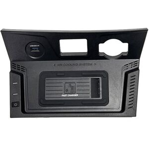 Tlily - Car for Qi Wireless Charger 15W Fast Charging Phone Charger Charging Panel Pad for Hyundai Tucson 2015-2018 Tlily - Car for Qi Wireless Charger 15W Fast Charging Phone Charger Charging Panel Pad for Hyundai Tucson 2015-2018