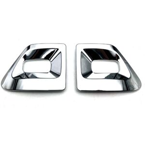 TLILY Car Front Fog Light Cover Trim Decoration Accessories for Nissan Pathfinder R53 2022 2023 - Silver TLILY Car Front Fog Light Cover Trim Decoration Accessories for Nissan Pathfinder R53 2022 2023 - Silver