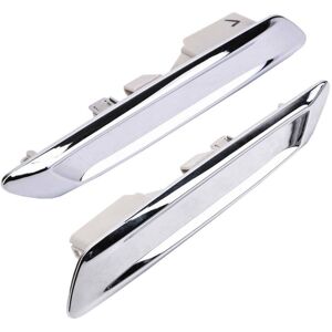 Tlily - Car Front Left & Right Chrome Trim Molding For F10 F11 528I 535I 51137336645 51137336646 Tlily - Car Front Left & Right Chrome Trim Molding For F10 F11 528I 535I 51137336645 51137336646
