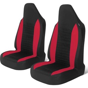 CYSLMUK Car Front Seat Covers, 2Pcs Universal Car Seat Protectors for Cars, Trucks, SUV,Red CYSLMUK Car Front Seat Covers, 2Pcs Universal Car Seat Protectors for Cars, Trucks, SUV,Red