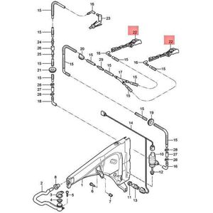 TLILY Car Front Windshield Washer Nozzle with Heated 95562807703 for Porsche Cayenne 2007-2010 Hood Windscreen Water Spray Jet TLILY Car Front Windshield Washer Nozzle with Heated 95562807703 for Porsche Cayenne 2007-2010 Hood Windscreen Water Spray Jet