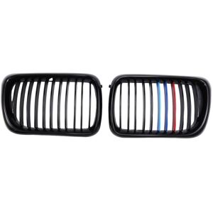 TLILY Car Glossy Black Front Hood Kidney Grill Mesh Sport Racing Grills for E36 M3 3 Series 1997-1999 M-Color TLILY Car Glossy Black Front Hood Kidney Grill Mesh Sport Racing Grills for E36 M3 3 Series 1997-1999 M-Color