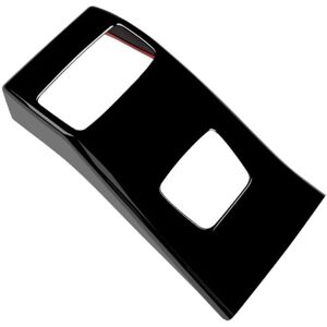 Tlily - Car Glossy Black Rear Air Condition Vent Outlet Frame Anti-kick Panel Cover Trim for Toyota Corolla Cross 2021 2022 rhd Tlily - Car Glossy Black Rear Air Condition Vent Outlet Frame Anti-kick Panel Cover Trim for Toyota Corolla Cross 2021 2022 rhd