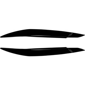 Tlily - Car Headlight Lamp Eyebrows Cover Trim for X6 E71 2008-2014 Eyelids Lids Gloss Black Tlily - Car Headlight Lamp Eyebrows Cover Trim for X6 E71 2008-2014 Eyelids Lids Gloss Black