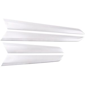 Tlily - Car Interior Door Decoration Panel Cover Trim Silver for c Class W204 2008-2013 Tlily - Car Interior Door Decoration Panel Cover Trim Silver for c Class W204 2008-2013