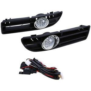 Tlily - Car led Foglamp Front Grille For-VW Bora Jetta MK4 1999-2007 1Pair Tlily - Car led Foglamp Front Grille For-VW Bora Jetta MK4 1999-2007 1Pair