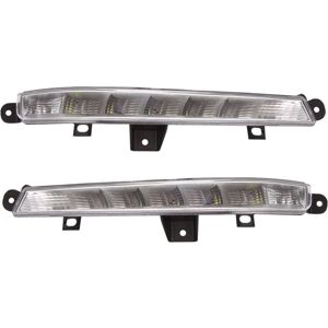 TLILY Car Left Right DRL LED Fog Lamps Lights Daytime Running Lights For Mercedes Benz W221 S63 AMG 2007-2013 2218201356 TLILY Car Left Right DRL LED Fog Lamps Lights Daytime Running Lights For Mercedes Benz W221 S63 AMG 2007-2013 2218201356