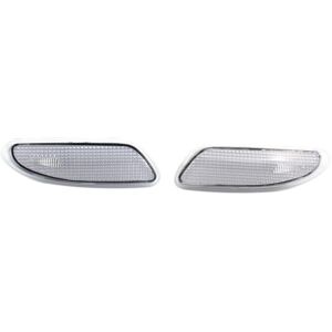 Tlily - Car Left & Right Side Marker Light Turn Signal Clear For Benz W203 c Class 2001-2007 Tlily - Car Left & Right Side Marker Light Turn Signal Clear For Benz W203 c Class 2001-2007