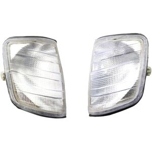 TLILY Car L+R White Corner Lights Turn Signal Lights For Mercedes W124 E-Class Sedan 1985-95 1248260043 1248260143 TLILY Car L+R White Corner Lights Turn Signal Lights For Mercedes W124 E-Class Sedan 1985-95 1248260043 1248260143