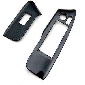 TLILY Car Glossy Black Window Glass Lift Button Trim Switch Cover Door Armrest Panel Sticker for Toyota Sienta 2023+ TLILY Car Glossy Black Window Glass Lift Button Trim Switch Cover Door Armrest Panel Sticker for Toyota Sienta 2023+