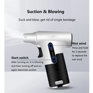 Tlily - Car Mini Vacuum Cleaner pc Air Blower Cleaning Multifunction Brush Turbo Fan Rechargeable Dust Barbecue(Yellow) Tlily - Car Mini Vacuum Cleaner pc Air Blower Cleaning Multifunction Brush Turbo Fan Rechargeable Dust Barbecue(Yellow)