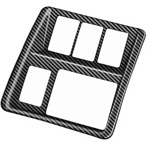 Tlily - Car Multifunctional Button Trim Frame for stepwgn RP8 Interior Accessories rhd Carbon Fiber Pattern Tlily - Car Multifunctional Button Trim Frame for stepwgn RP8 Interior Accessories rhd Carbon Fiber Pattern