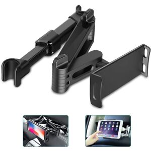 LINGHHANG Car Rear Cushion Holder, Telescopic Car Back Seat Bracket, Suitable for Mobile Phones and Tablets, Black LINGHHANG Car Rear Cushion Holder, Telescopic Car Back Seat Bracket, Suitable for Mobile Phones and Tablets, Black