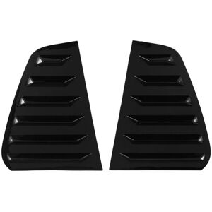 Tlily - Car Rear Side Window Louvers, for Golf 7 r 7.5 2013-2020 Racing Style Blinds Air Vent Scoop Cover Black Tlily - Car Rear Side Window Louvers, for Golf 7 r 7.5 2013-2020 Racing Style Blinds Air Vent Scoop Cover Black