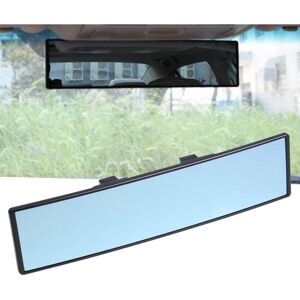 WOIYIC Car Rearview Mirror, Panoramic Interior Car Mirror, Anti-Glare, Blue Panoramic Interior Car Mirror with Angle Adjustment, Wide View, Universal Car WOIYIC Car Rearview Mirror, Panoramic Interior Car Mirror, Anti-Glare, Blue Panoramic Interior Car Mirror with Angle Adjustment, Wide View, Universal Car