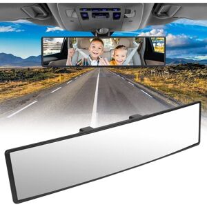 MEMKEY Car Rearview Mirror, Universal Car Interior Rear View Mirror, Replacement Panoramic Wide Angle Rearview Mirror, Car Interior Anti-Glare Rearview MEMKEY Car Rearview Mirror, Universal Car Interior Rear View Mirror, Replacement Panoramic Wide Angle Rearview Mirror, Car Interior Anti-Glare Rearview