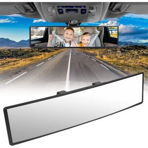 MEMKEY Car Rearview Mirror, Universal Car Interior Rear View Mirror, Replacement Panoramic Wide Angle Rearview Mirror, Car Interior Anti-Glare Rearview MEMKEY Car Rearview Mirror, Universal Car Interior Rear View Mirror, Replacement Panoramic Wide Angle Rearview Mirror, Car Interior Anti-Glare Rearview