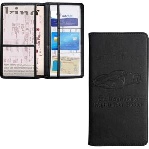 SJQKA Car Registration and Insurance Clip, Car Registration Document Storage Bag, Glove Box with Magnetic Closure, Universal Interior Accessories for Cars SJQKA Car Registration and Insurance Clip, Car Registration Document Storage Bag, Glove Box with Magnetic Closure, Universal Interior Accessories for Cars