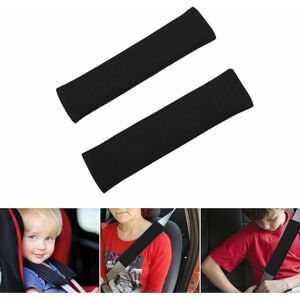 Lune - Car Seat Belt Protector Cushion, Car Seat Belt Pads, Seat Belt Straps for Children, for Adults and Children Protect Neck/Shoulders, Black, 2pcs Lune - Car Seat Belt Protector Cushion, Car Seat Belt Pads, Seat Belt Straps for Children, for Adults and Children Protect Neck/Shoulders, Black, 2pcs