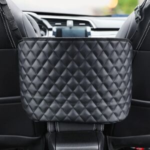 LINGHHANG Car Seat Storage Bag, Car Handbag Holder Large Capacity Leather Seat Back Organizer Bag LINGHHANG Car Seat Storage Bag, Car Handbag Holder Large Capacity Leather Seat Back Organizer Bag