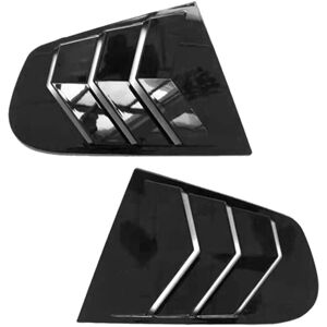 Tlily - Car Side Window Louver Scoop Cover Vent Carbon Style Spoiler Decorative for 2009-2018 Tlily - Car Side Window Louver Scoop Cover Vent Carbon Style Spoiler Decorative for 2009-2018