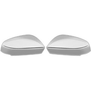 TLILY Car Silver Side Mirror Covers Side Wing Mirror Cover Cap for Toyota Alphard 40 Series 2023+ TLILY Car Silver Side Mirror Covers Side Wing Mirror Cover Cap for Toyota Alphard 40 Series 2023+