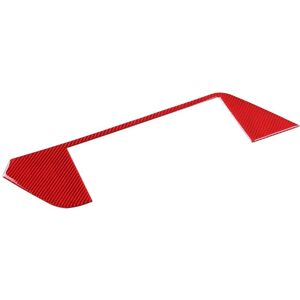 Tlily - Car Soft Carbon Fiber Center Control Navigation Screen Frame Cover Trim Stickers for-BMW Z4 G29 2017-2020 Red Tlily - Car Soft Carbon Fiber Center Control Navigation Screen Frame Cover Trim Stickers for-BMW Z4 G29 2017-2020 Red