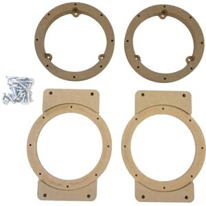 TLILY Car Speaker Spacer Wooden for Jimny JB64 JB74 2018-2020 Audio Horn Refit Rings Mat Mount TLILY Car Speaker Spacer Wooden for Jimny JB64 JB74 2018-2020 Audio Horn Refit Rings Mat Mount