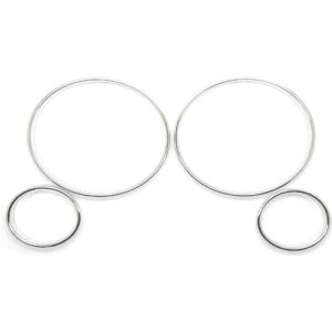 TLILY Car Speedometer Cover Bezel Trim Dashboard Gauge Ring Set for E39 5 Series E38 7 E53 X5 TLILY Car Speedometer Cover Bezel Trim Dashboard Gauge Ring Set for E39 5 Series E38 7 E53 X5
