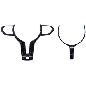 Tlily - Car Steering Wheel Insert Trim Cover Sticker for f Chassis F22 F30 F32 F10 F12 F15 Decoration Tlily - Car Steering Wheel Insert Trim Cover Sticker for f Chassis F22 F30 F32 F10 F12 F15 Decoration