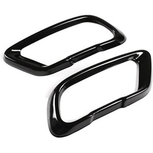 Tlily - Car Tail Throat Decorative Frame Muffler Exhaust Pipe Outlet Cover For- X5 G05 X6 G06 X7 G07 2019-2021 Black Tlily - Car Tail Throat Decorative Frame Muffler Exhaust Pipe Outlet Cover For- X5 G05 X6 G06 X7 G07 2019-2021 Black
