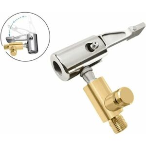 CSPARKV Car Tire Valve Adapter,Portable Car Tire Inflator Nozzle Threaded Mouth Adapter Car Air Pump Connector Accessories No Deflate CSPARKV Car Tire Valve Adapter,Portable Car Tire Inflator Nozzle Threaded Mouth Adapter Car Air Pump Connector Accessories No Deflate