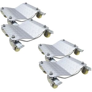 Securefix Direct - Car Tyre Skate Wheel Dolly x4 (1500LB Heavy Duty Vehicle Positioning Trolley) Securefix Direct - Car Tyre Skate Wheel Dolly x4 (1500LB Heavy Duty Vehicle Positioning Trolley)