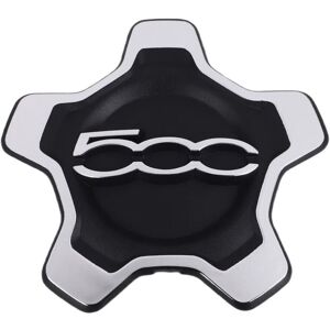 Tlily - Car Wheel Center Cap Cover for 500X 2016-2022 6AN69LXHAA Dust Accessories Silver Tlily - Car Wheel Center Cap Cover for 500X 2016-2022 6AN69LXHAA Dust Accessories Silver