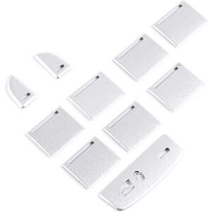 Tlily - Car Window Lift Button Trim Stickers Accessories For Jaguar xe 15-19 xf 16-20 F-pace 16-20 E-Pace Tlily - Car Window Lift Button Trim Stickers Accessories For Jaguar xe 15-19 xf 16-20 F-pace 16-20 E-Pace