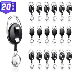 ANPVIZ Carabiner indicator light, key and other accessories for oval retractable buckle, 20 pieces ANPVIZ Carabiner indicator light, key and other accessories for oval retractable buckle, 20 pieces